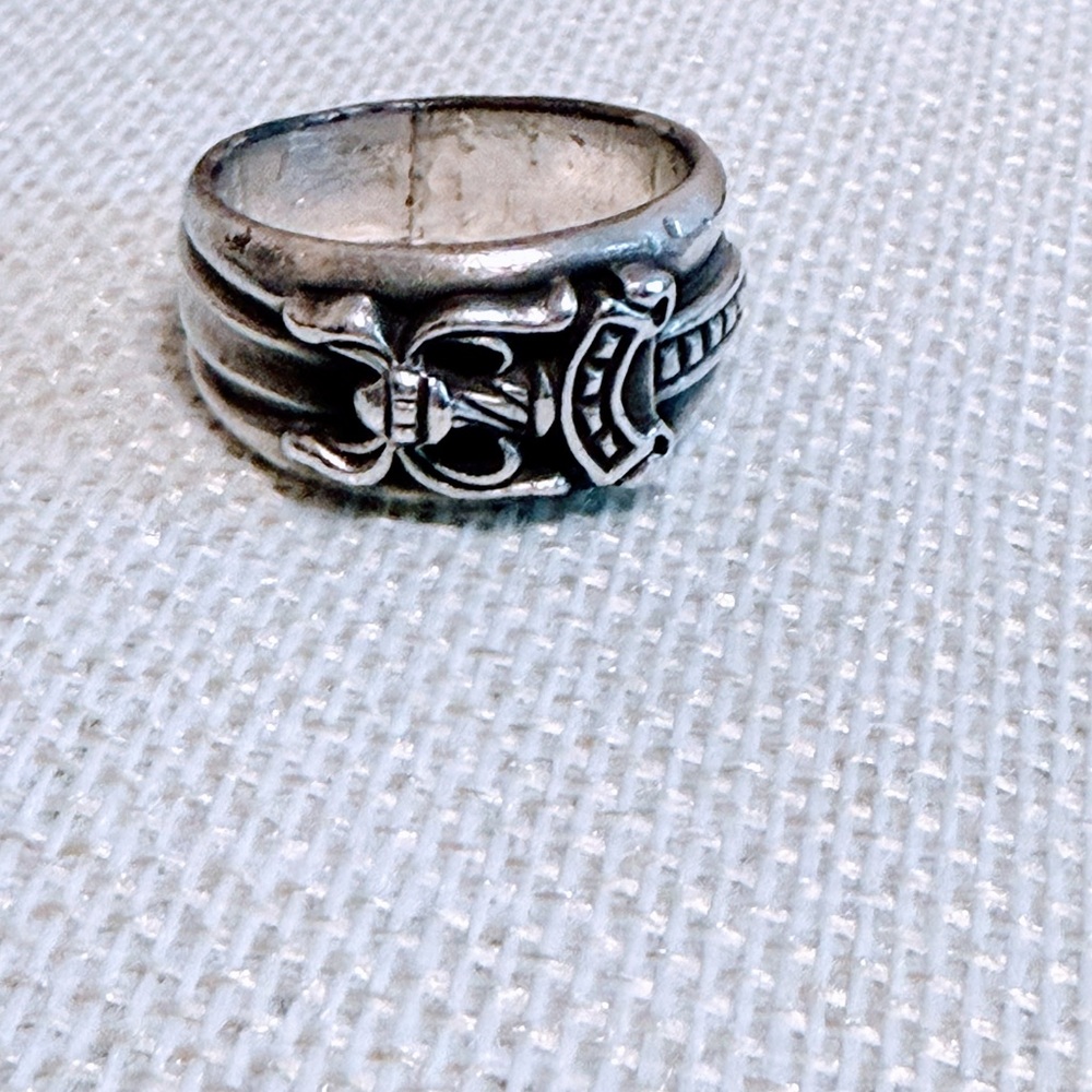 Chrome Hearts Dagger Ring Unisex Size 10